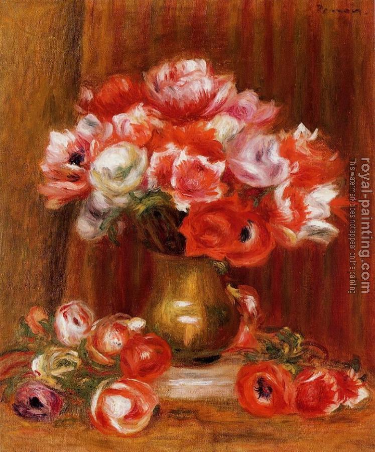 Pierre Auguste Renoir : Anemones II